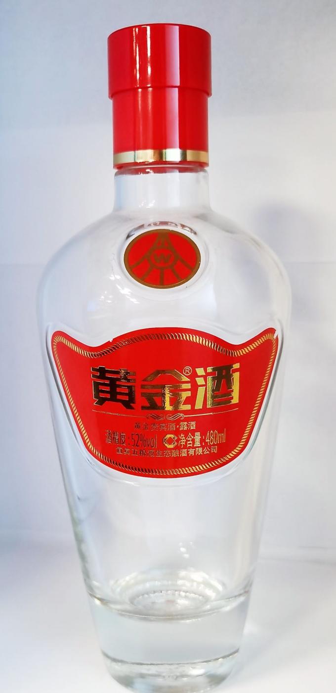 자기 접착성 맥주 병 라벨 방수 빈 스티커 사용자 지정 이름 라벨 스티커 6