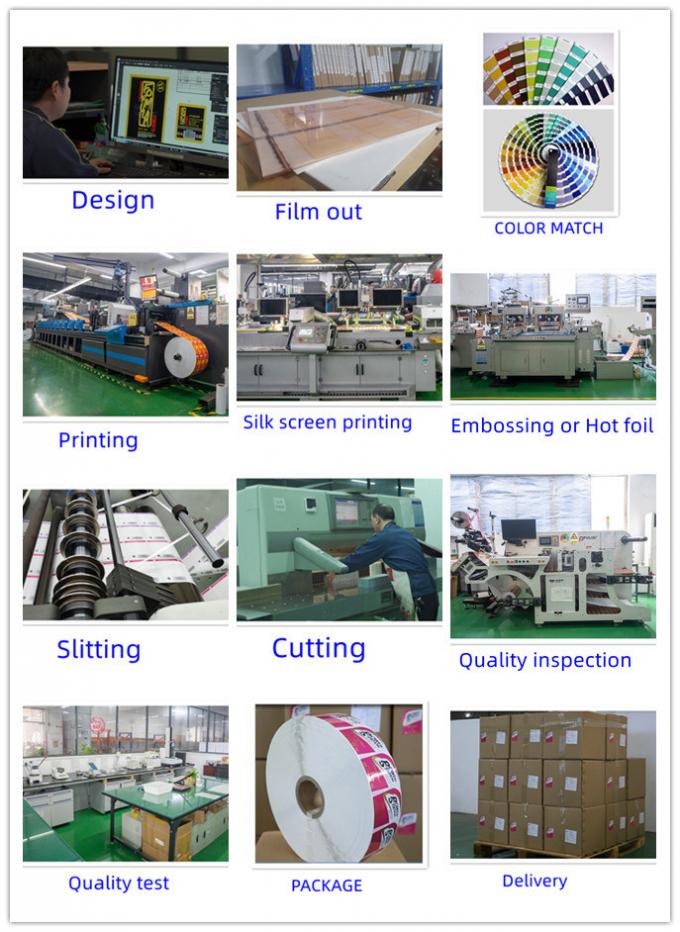 사용자 정의 자착 라벨 음료에 대한 스티커 향신료 병 라벨 고객 요구 사항 1