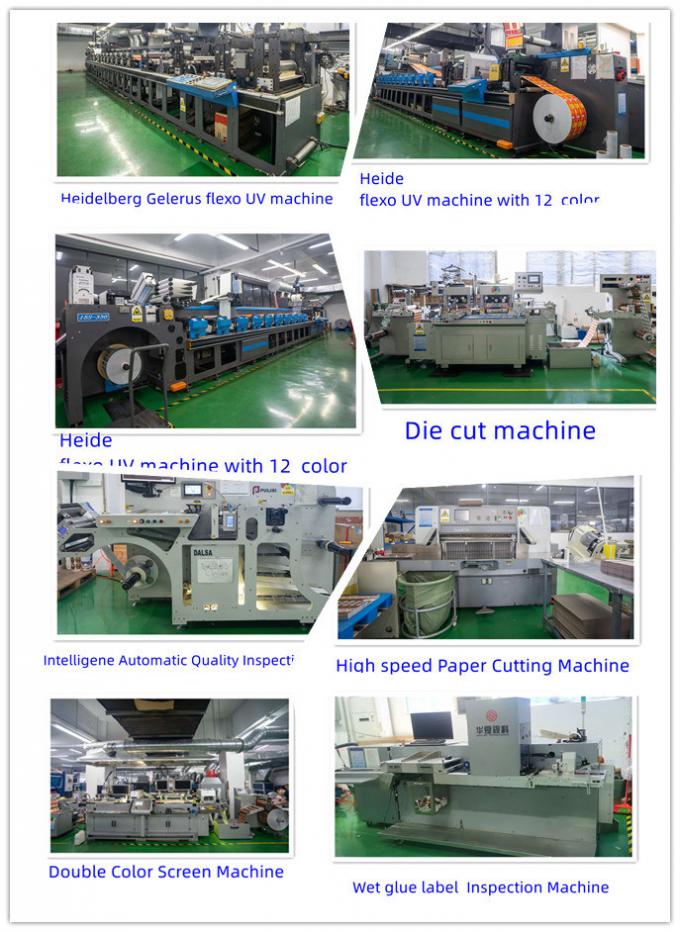 사용자 정의 자착 라벨 음료에 대한 스티커 향신료 병 라벨 고객 요구 사항 2