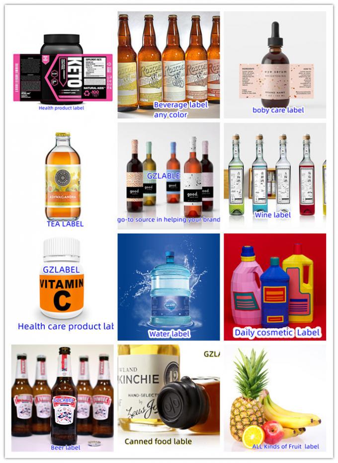 맞춤형 화려한 비스타프린트 원형 스티커 친환경 색상 원형 스티커 1