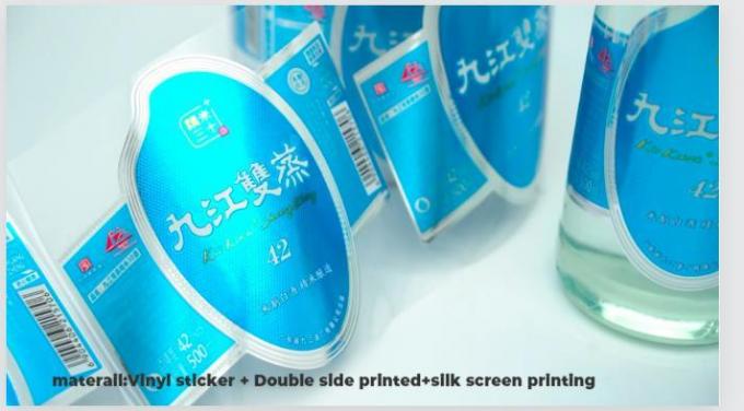 맞춤형 화려한 비스타프린트 원형 스티커 친환경 색상 원형 스티커 6