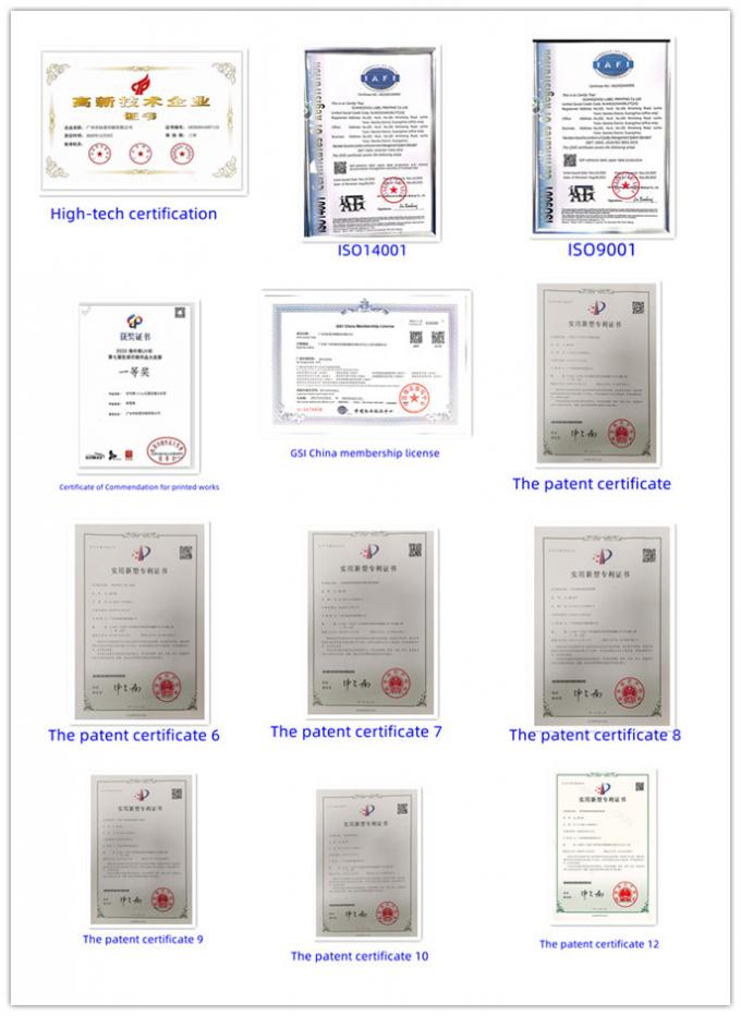 맞춤형 화려한 비스타프린트 원형 스티커 친환경 색상 원형 스티커 4