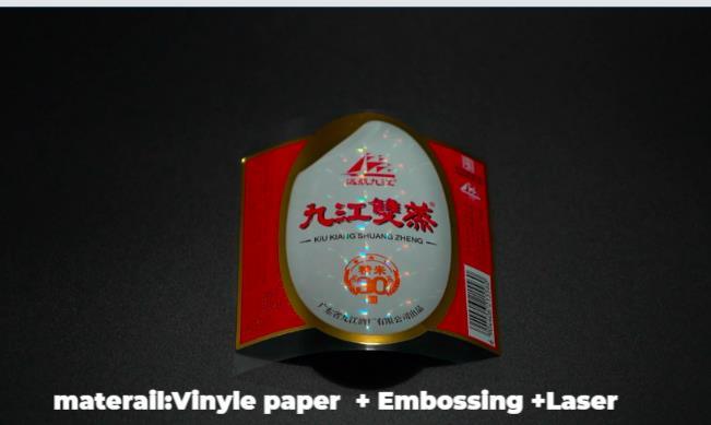 맞춤형 화려한 비스타프린트 원형 스티커 친환경 색상 원형 스티커 8