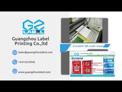 기름 방지 에센셜 오일 병 라벨 홀로그램 빈 인쇄 가능한 물병 라벨