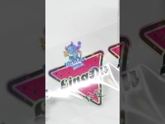 물에 녹는 맞춤형 의약품 라벨 접착 온도 표시 라벨