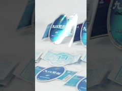 맞춤형 Avery 반환 주소 스티커 라벨 둥근 선명한 인쇄 가능한 스티커 종이