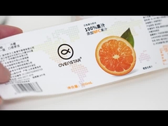 와인 병 라벨 개인화된 둥근 롤과 함께 방수 포장용 젖은 접착제 라벨