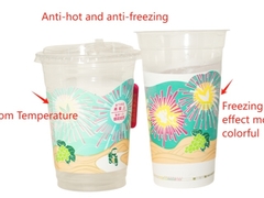 특수 잉크, 얼어붙는 경우 밝은 색