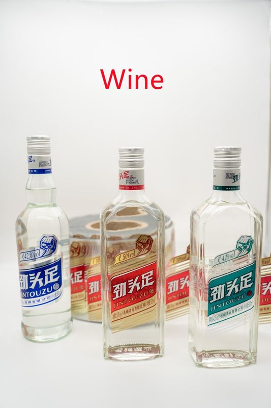 와인 병 라벨을 위한 선명한 인쇄 가능한 스티커 종이