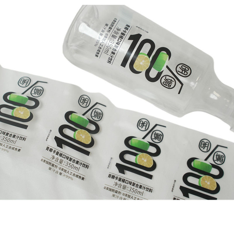 음료 병에 맞춤형 라벨 음료에 대한 접착 라벨 와인 맥주 주스 및 더 많은 것을위한 방수 내구 라벨
