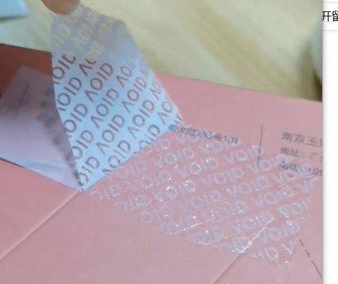 투명 밀폐 접착제 배송용 라벨 스티커 위조 방지