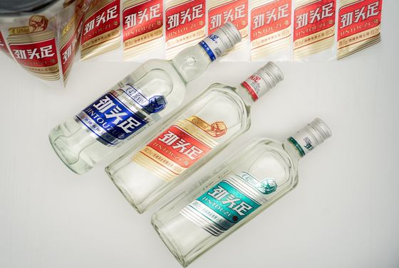 수액 와인과 향신료 제품에 맞춤형 자착 라벨