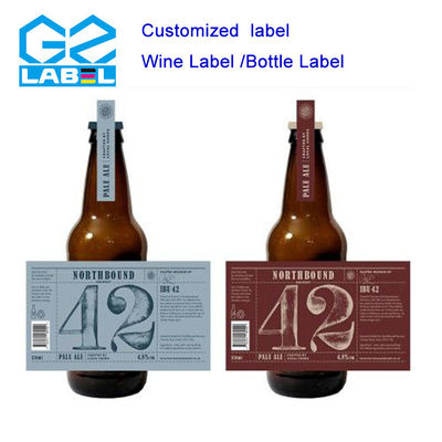 종이 맥주 병 레이블 톡톡 튀는 완성도 가공 용품